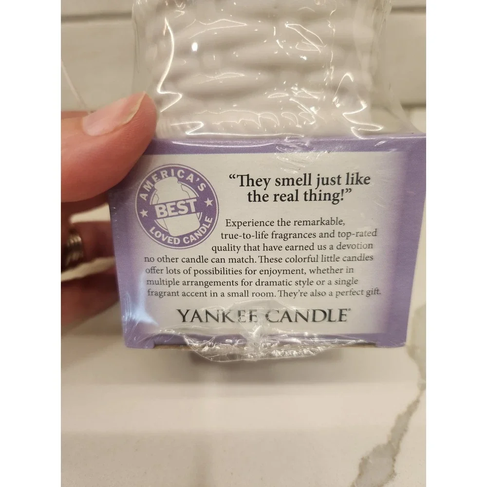 Yankee Candle Easter Bunny On Nest Lilac Blossoms Tea Light Candles Set Of 12